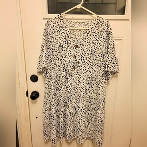 XXL Animal Print Dress